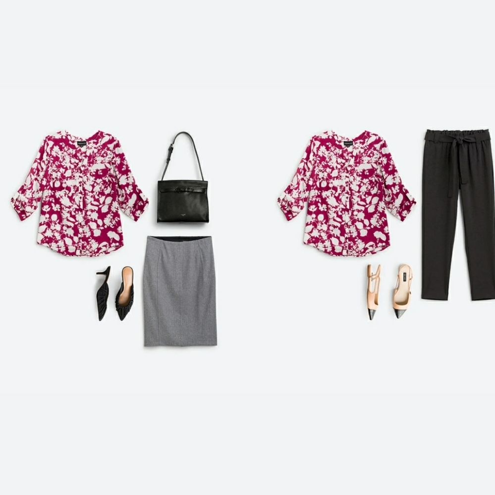 Fortune And Ivy Button Down. Size Small - image 3